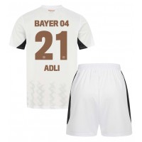 Maglia Calcio Bayer Leverkusen Amine Adli #21 Seconda Divisa Bambino 2024-25 Manica Corta (+ pantaloncini)